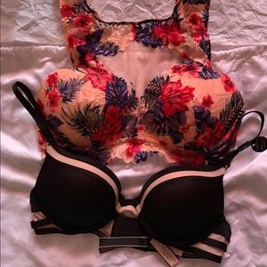 32b victoria secret bra and VS Pink Bra
